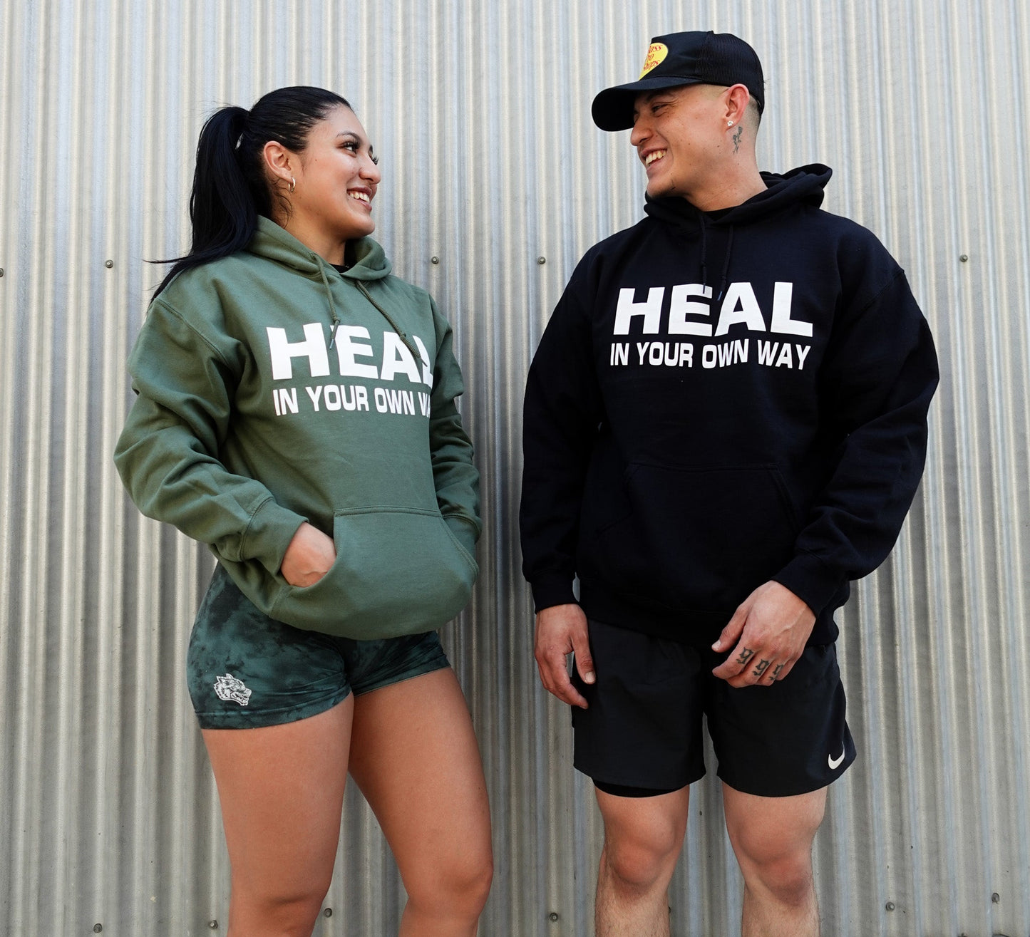 Black Healing Hoodie for Pain Relief and Muscle Relaxation