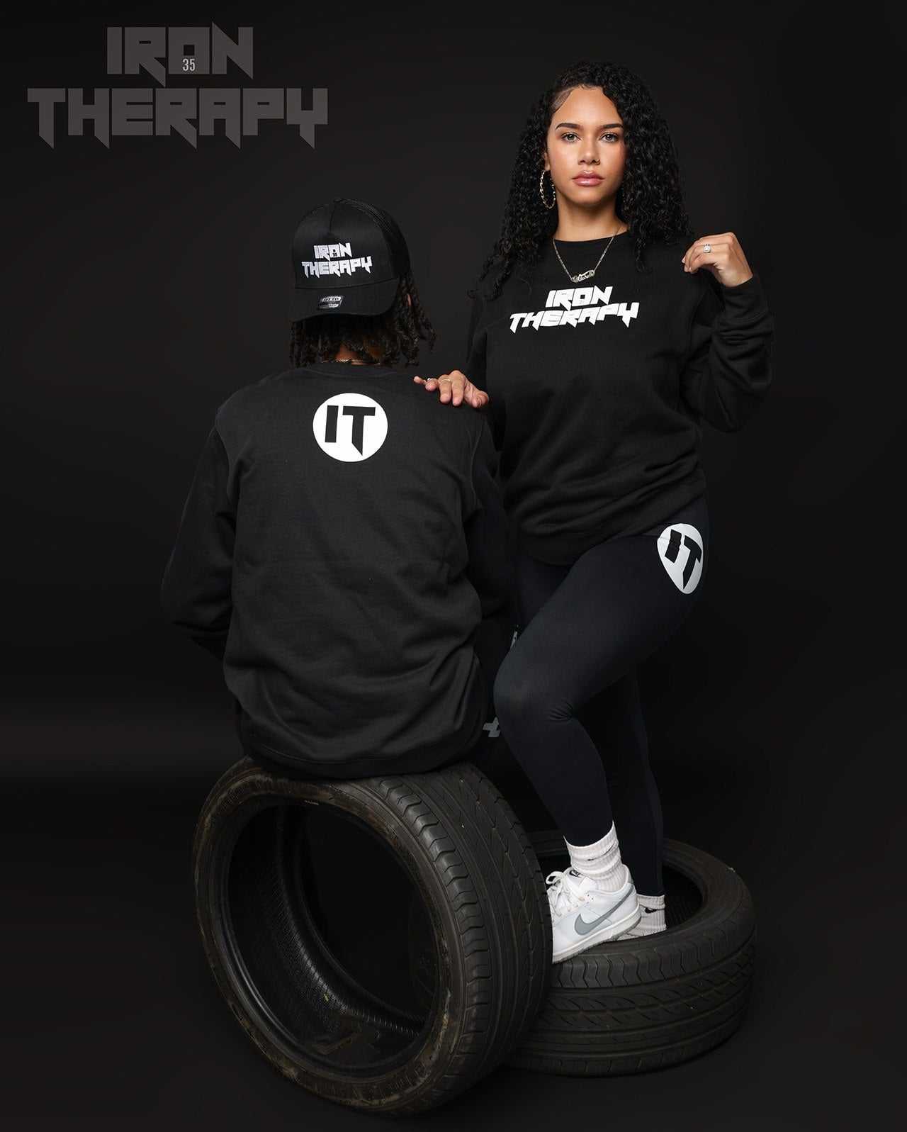 "Irontherapy trucker casual cap for tech professionals''