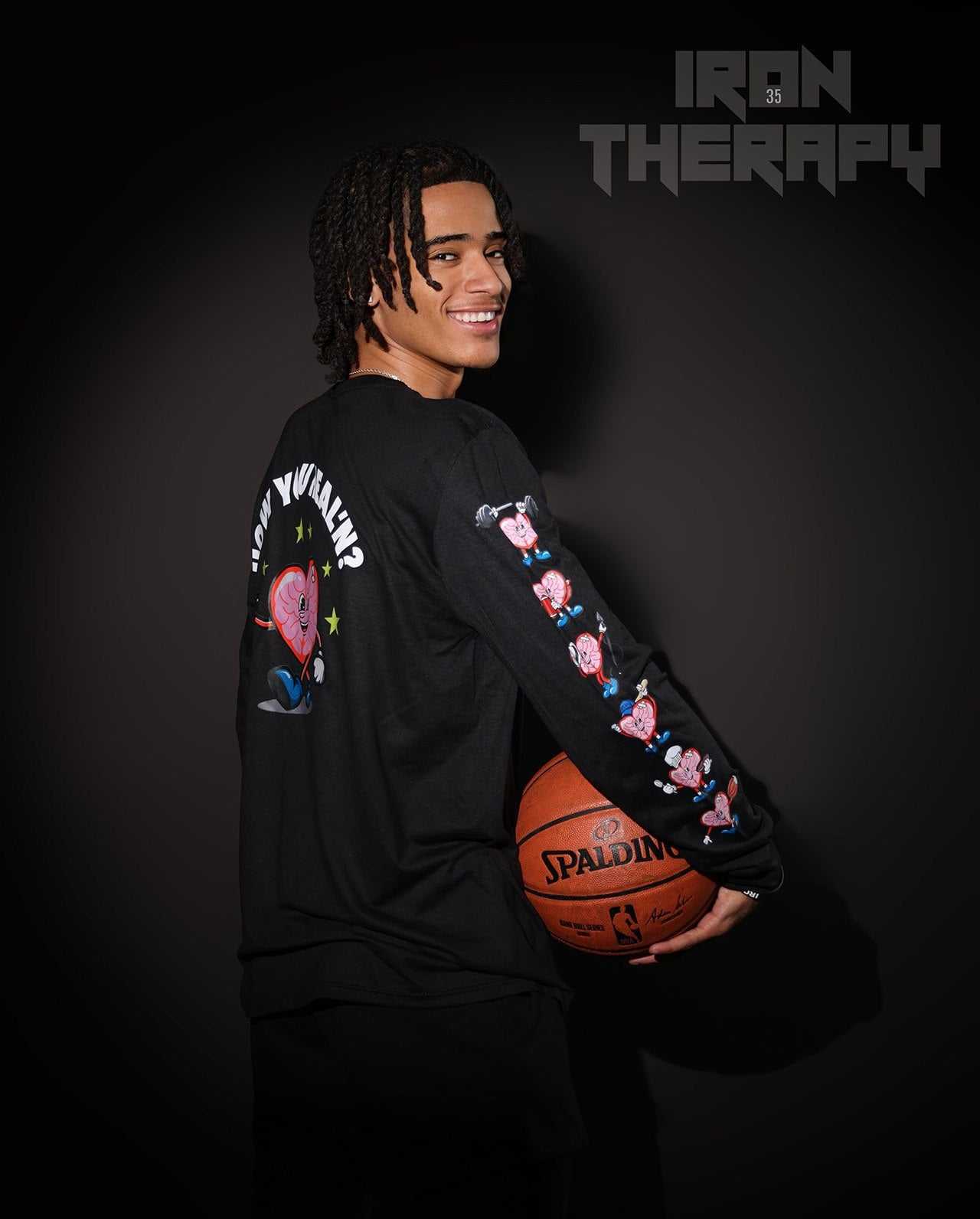 ''HOW YOU HEAL'N LONG SLEEVE CUSTOM SHIRT FOR WELLNESS''