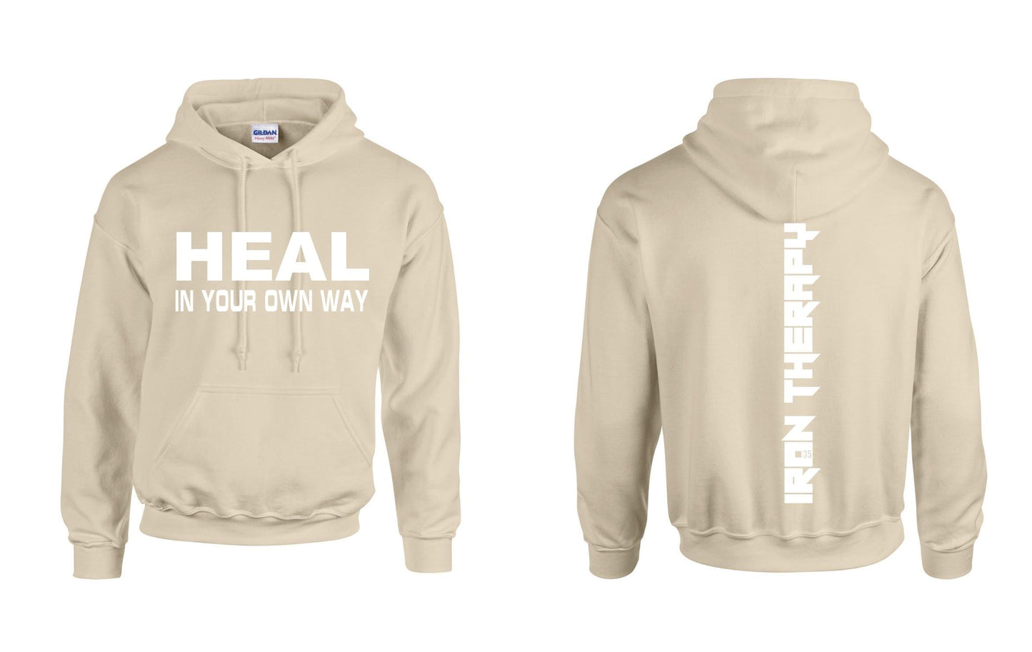 Unisex soft hoodie designed for comfort's and healings