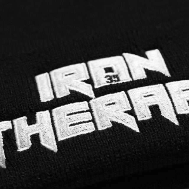 Black beanie head warmer for tech industry professionals