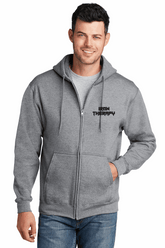 Iron Therapy workout jacket unisex design for active lifestyle