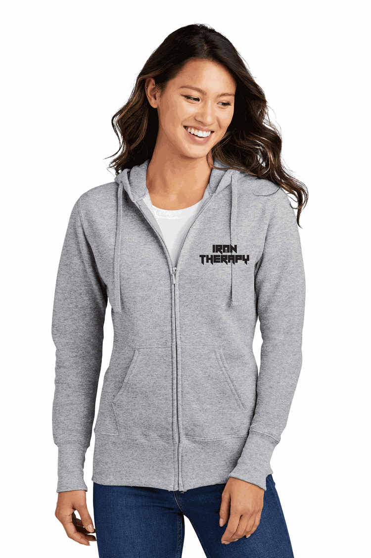 Iron Therapy workout jacket unisex design for active lifestyle