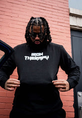 therapeutic crewneck sweater with iron therapy
