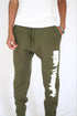 Iron Therapy Joggers crafted from soft, durable fabric with a modern tapered fit, designed for workouts, recovery days, casual wear, and all-day comfort with signature Iron Therapy style.