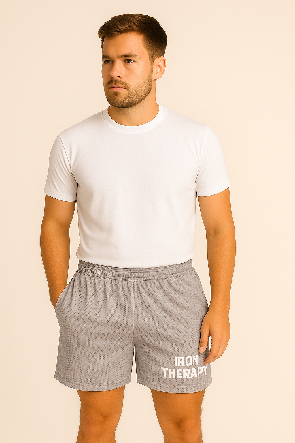 IRON THERAPY UNISEX TRAINING SHORTS
