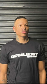 Iinspirational resilient tees t-shirt for empowerment
