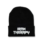 Black beanie head warmer for tech industry professionals