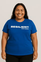 Iinspirational resilient tees t-shirt for empowerment